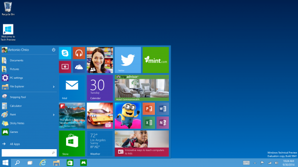 Microsoft внесет красочный дизайн Fluent Design в Windows 10
