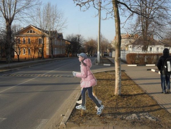 Жителей Ростова напугали муляжи детей на дорогах