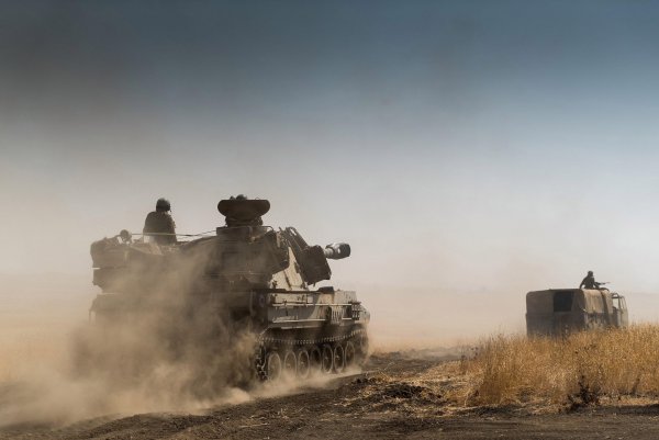 Сирийские «Танковые силы» усилили ракетным «монстром» на базе Т-72?