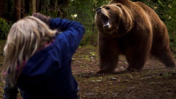 Мать спасла пятилетнюю дочь от смертельной хватки медведя