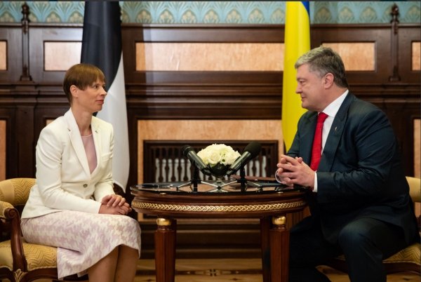 Семченко: Президент Эстонии жестко оконфузилась на встрече с Порошенко в Киеве