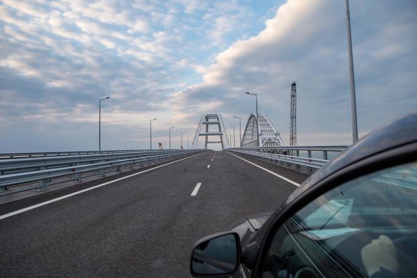 В Интернете гости Крымского моста устроили флешмоб