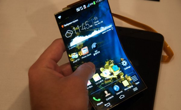 В Сети опубликованы снимки сгибающегося смартфона Samsung Project V