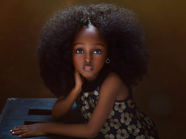 «Самую красивую в мире девочку» нашли в Нигерии